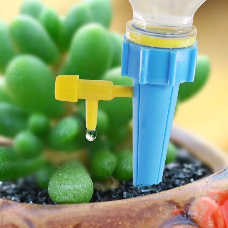 10Pcs/5pcs Self-Watering Kits Automatic Waterers Drip Irrigation Indoor Plant Watering Device Plant Garden Gadgets Creative