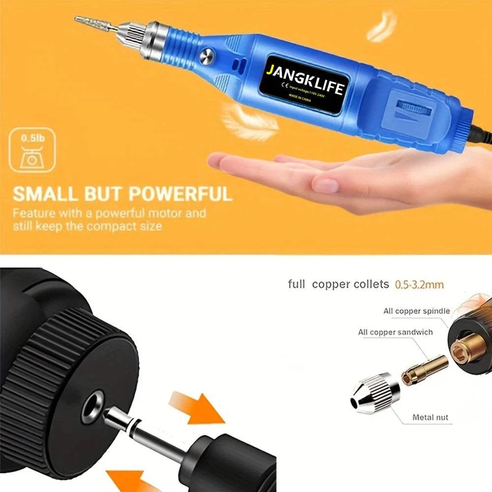 12V Mini Drill Electric Carving Pen