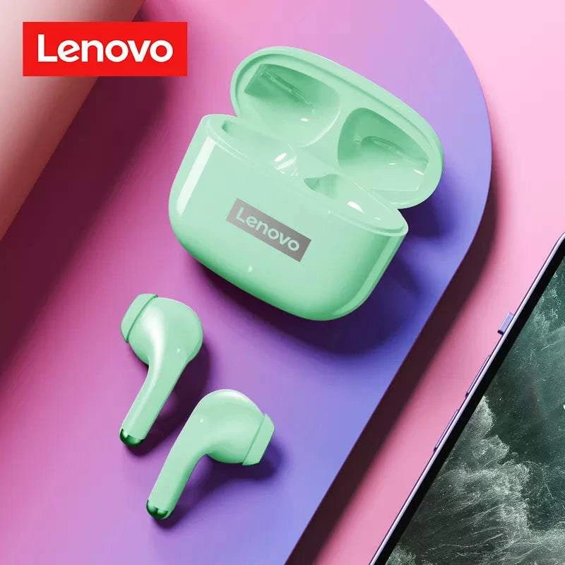 original lenovo lp40 pro tws earphones wireless bluetooth 5