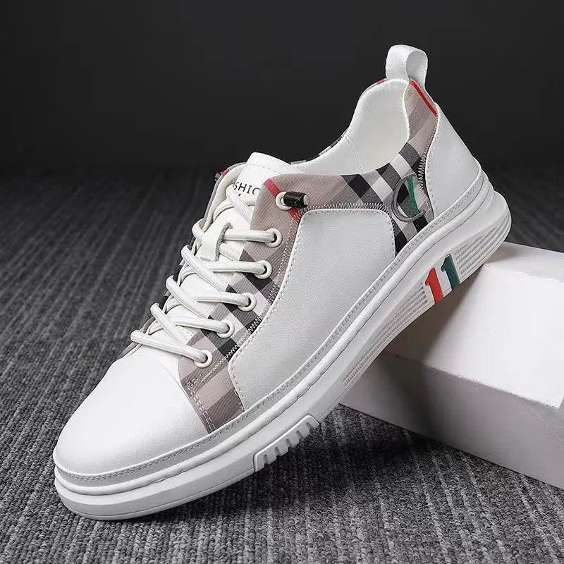 Men's Shoes 2023 New Board Shoes Casual Simple Lightweight Men's Shoes Fashion Versatile Sports Thin Small White Fashion Shoes