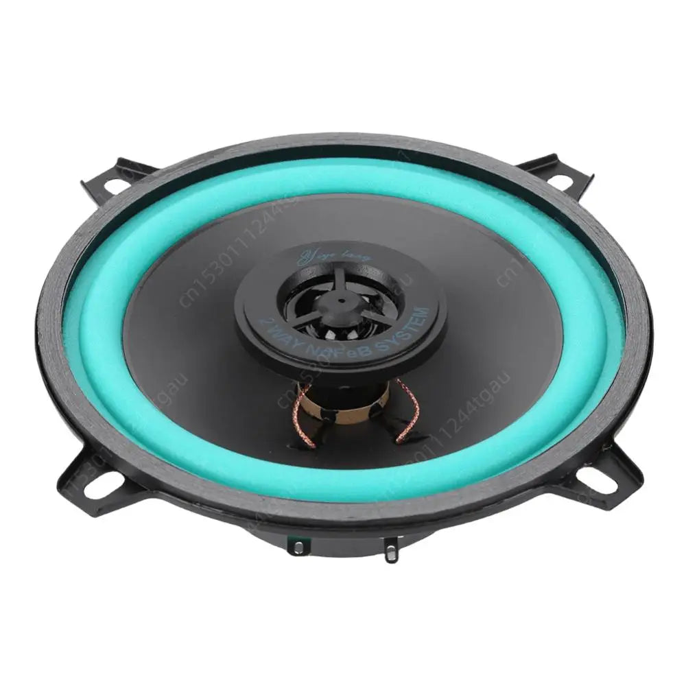 4/5/6 Inch HiFi Coaxial Subwoofer 100W/160W Car Audio Music Stereo 12V Full Range Speaker Sensitivity 92dB Car Subwoofer Stereo