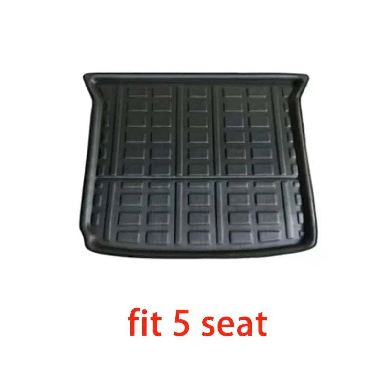 EVA Car Rear Trunk Mat Waterproof Protective Liner Trunk Tray Floor Mat for Dodge Journey JC Fiat Freemont 2009~2020 Accessories