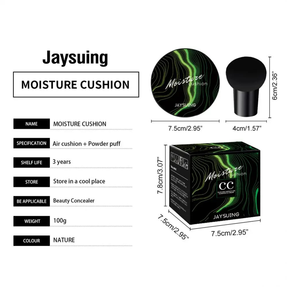 Mushroom Head Air Cushion CC Cream Natural Moisturizing Foundation Concealer Whitening Oil-control Makeup Cosmetics BB Cream