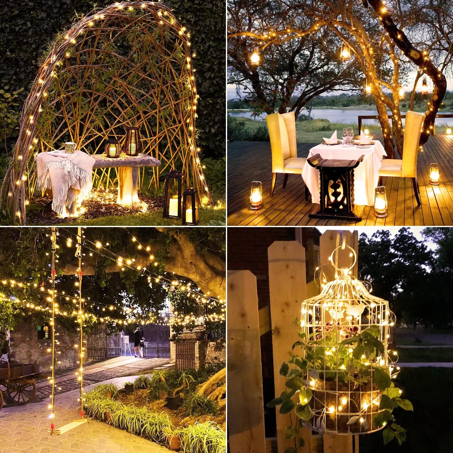 32m Solar Led Light Outdoor Festoon Led Lamp Solar Garden Outdoor Waterproof Fairy Camping Garland String Christmas Decoration