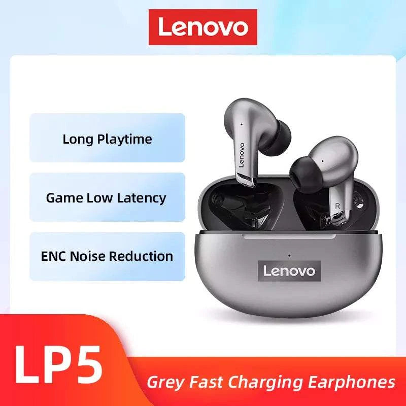 Original Lenovo LP5  Wireless Bluetooth Earbuds