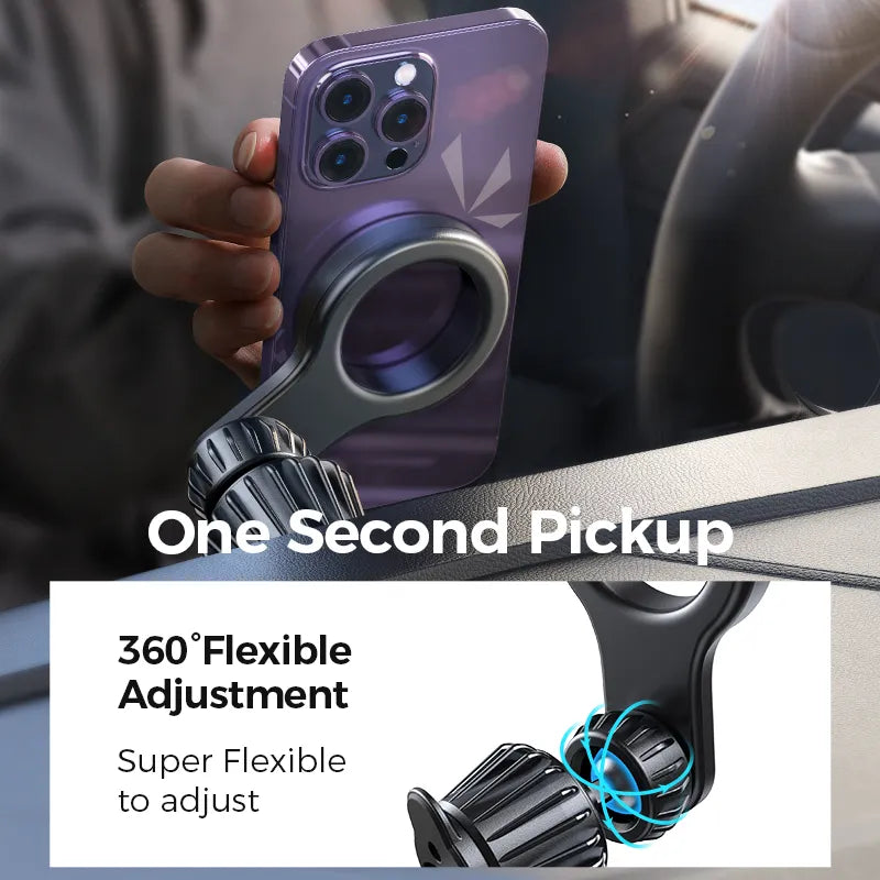 Joyroom Magnetic Car Phone Holder Universal Strong Car Air Vent Phone Mount Compatible with iPhone Samsung LG Google Pixel, etc