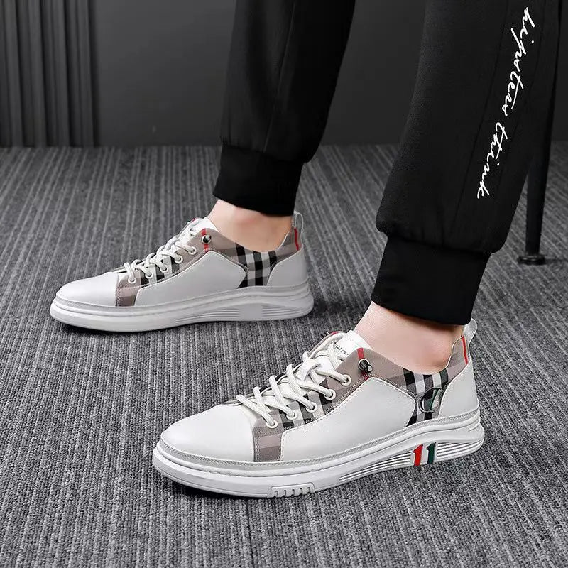 Men's Shoes 2023 New Board Shoes Casual Simple Lightweight Men's Shoes Fashion Versatile Sports Thin Small White Fashion Shoes