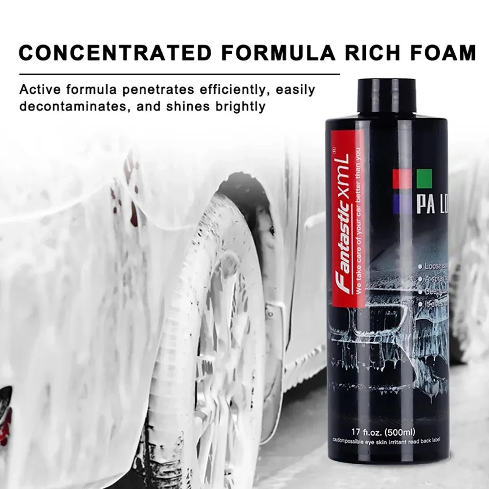 500ml Car Shampoo High Concentration Car Accessories Detailing Wash Super Foam Cleaner Multifunctional Car Maintenance car wash