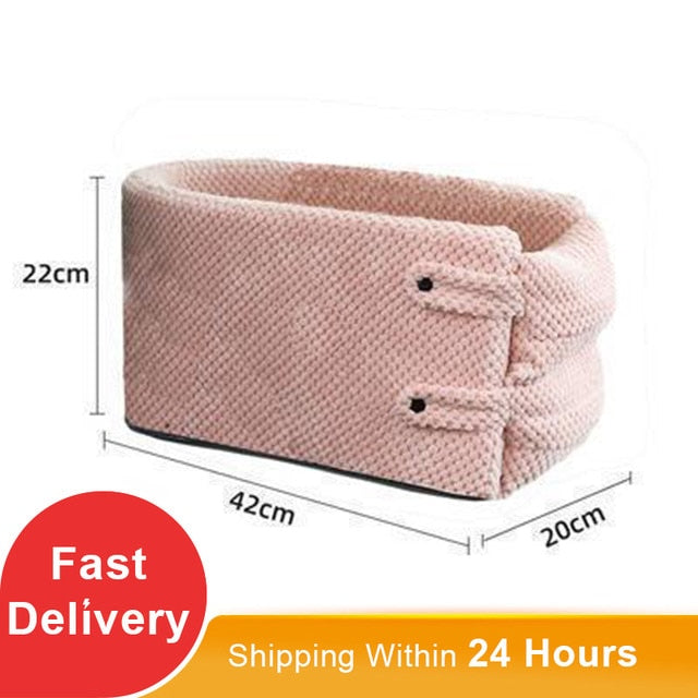 Portable Cat Dog Bed Travel Central Control Car Safety Pet Seat Transport Dog Carrier Protector For Small Dog Chihuahua Teddy - RY MARKET PLACE