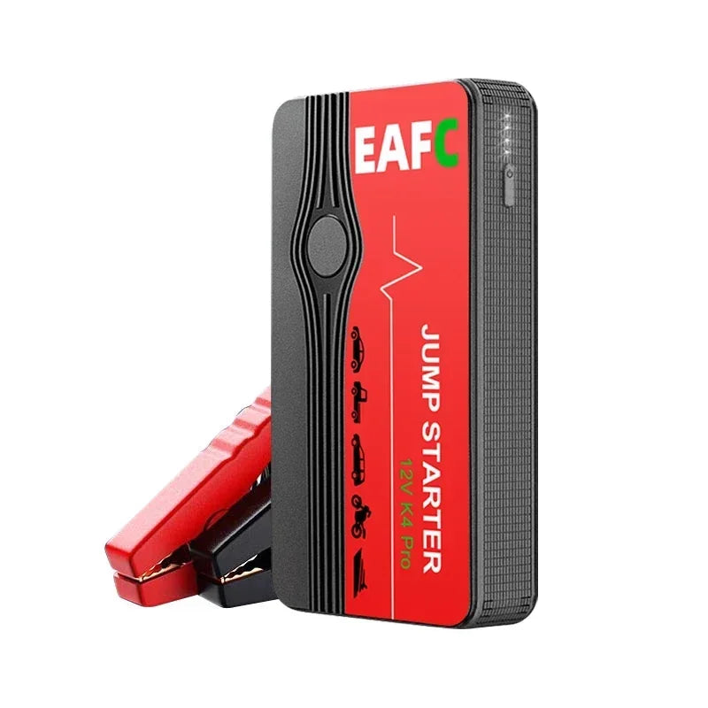 12V Portable Car Jump Starter Auto Battery Booster Charger Car Emergency Booster Power Bank Starting Device