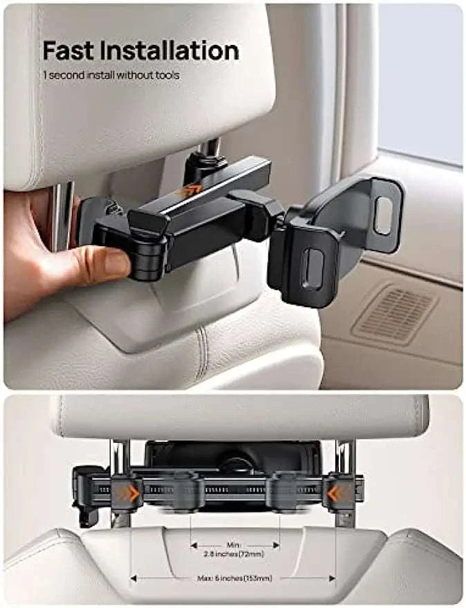 ipad holder car headrest