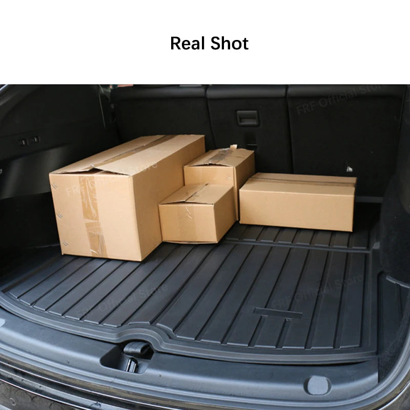 Auto For Audi A6 C8 2019 2020 2021 2022 2023 Sedan Accessories Car Rear Trunk Mats Waterproof Floor Tray Liner Cargo Boot Carpet