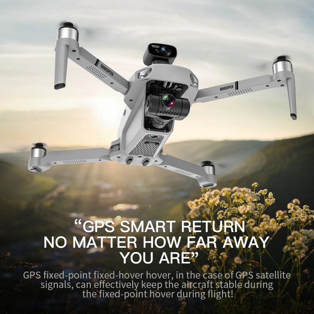 KF102 Max GPS Drone 4k Profesional FPV HD Camera KF102 Drones 2-Axis Gimbal Brushless Motor RC Quadcopter VS ZLL SG906 Max Pro2