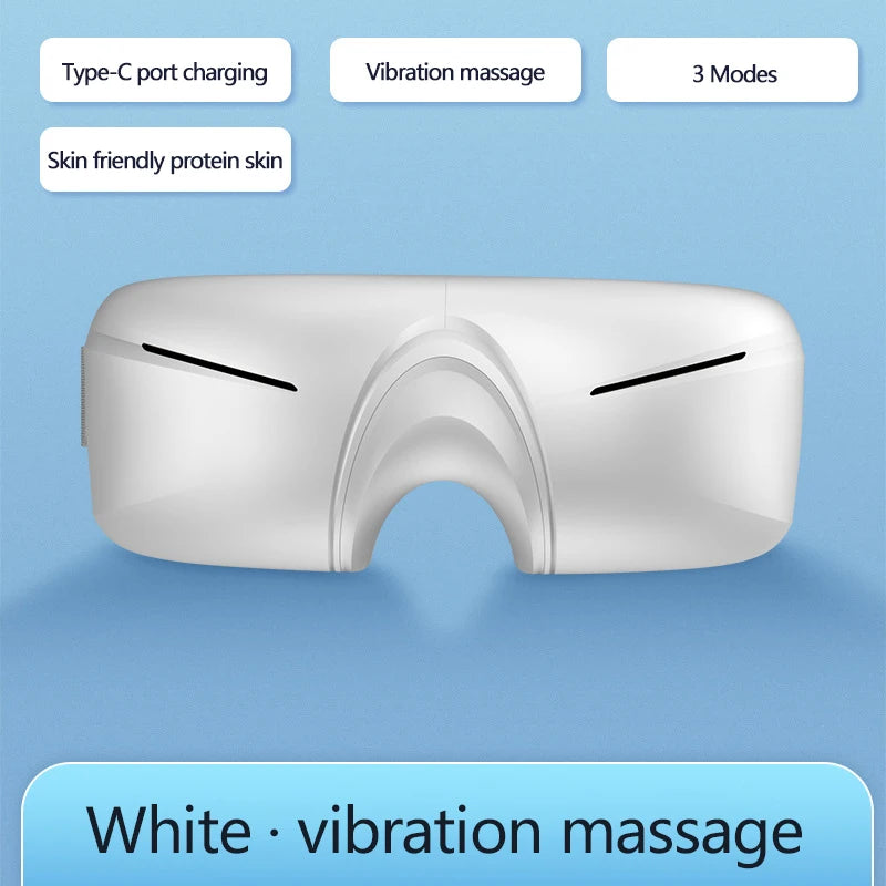 New Intelligent Folding Eye Massager Bluetooth Hot Compress Eye Protector Rechargeable Eye Massager Air Pressure Eye Protector