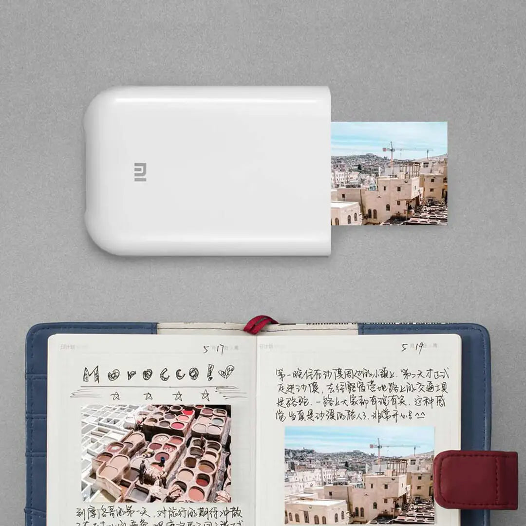 Original Xiaomi Pocket Printer Paper ZINK Self-adhesive Photo Print Sheets For Xiaomi 3-inch Mini Pocket Photo Printer Only Pape