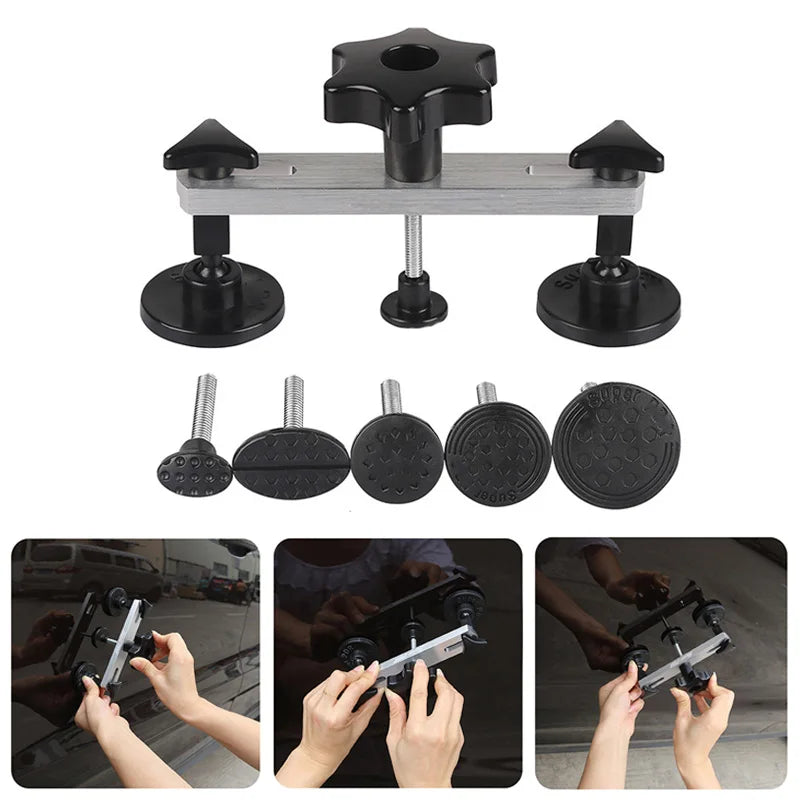 Car Body Paintless Dent Repair Tool Auto Dent Repair Puller Mix Size Suction Cup Puller Kit For Hand Maintenance Renovate Car