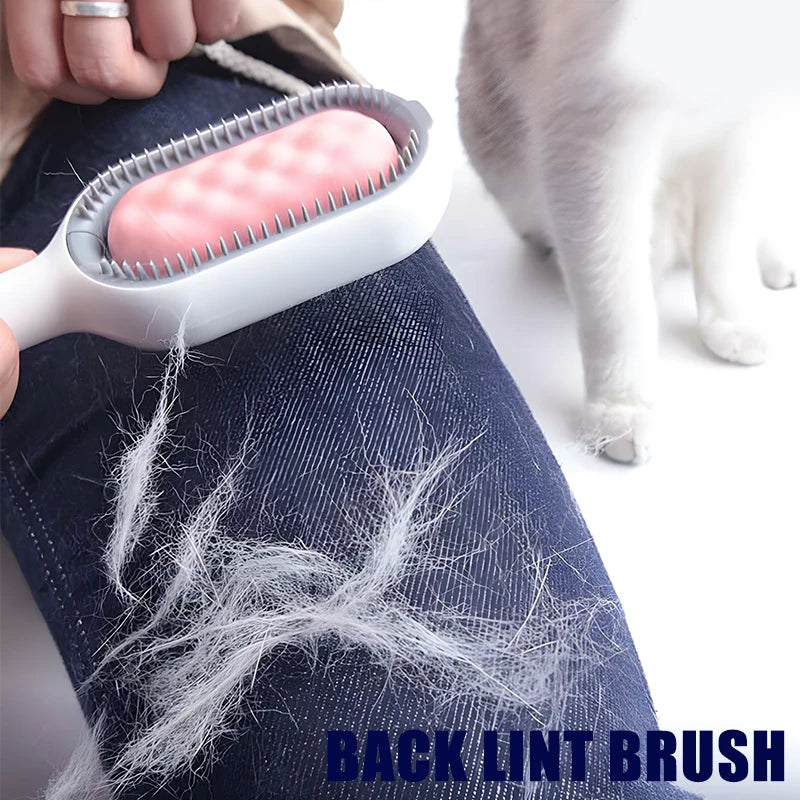 Cats Hair Brushes Grooming Massage Comb Pet Double Sided Hair Remover Brush Dog and Cat Home Accessory Kitten Self-cleaning Pets