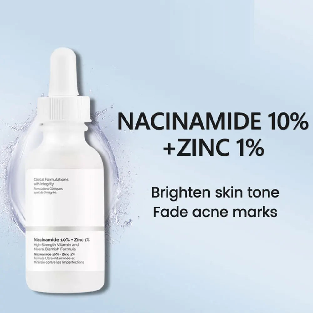 Niacinamide 10% + Zinc 1% Face Serum Original Products Oil Balance Ordinary Whitening Moisturizer Essence Hydrating Skin Care