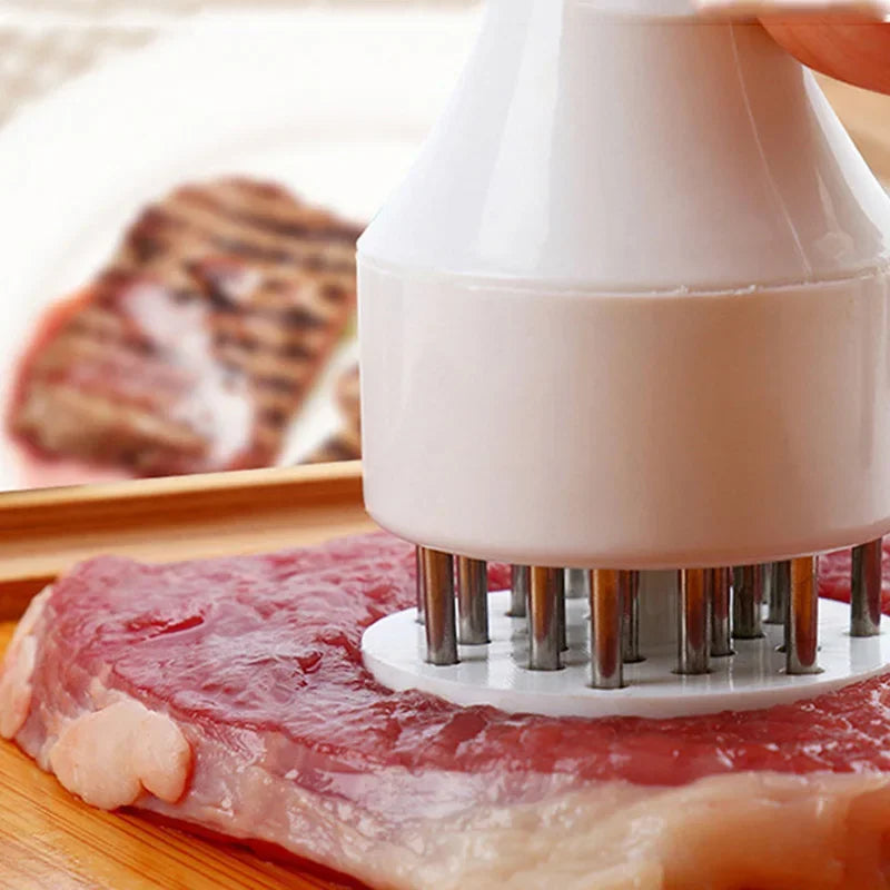 1Pc Hot Sale Top Quality Profession Meat Meat Tenderizer Needle With Stainless Steel Kitchen Tools Cooking Accessories