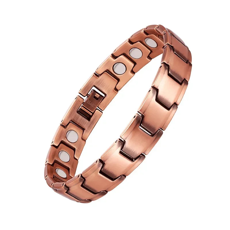 Copper Color Bracelets for Women&Men Therapy Health Magnetic Healing Bracelet Bio Energy Arthritis Pain Valentine's Day Gifts