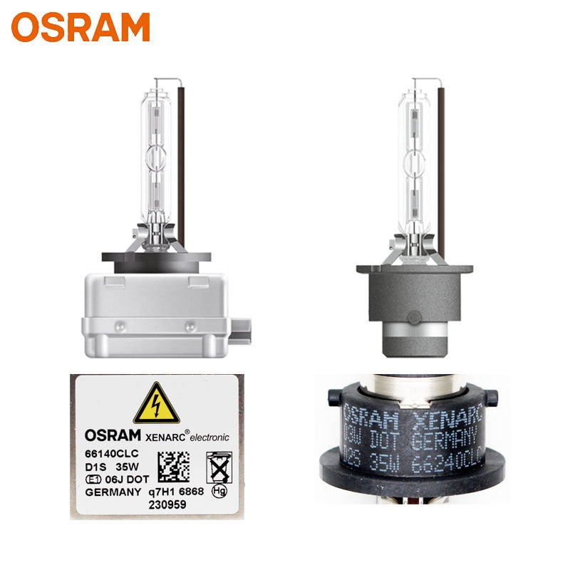 OSRAM D1S D2S D3S D4S 66140 66240 66340 66440 CLC Xenon HID CLASSIC Original Car Xenon Headlight 4200K Standard White Light, 1x - RY MARKET PLACE