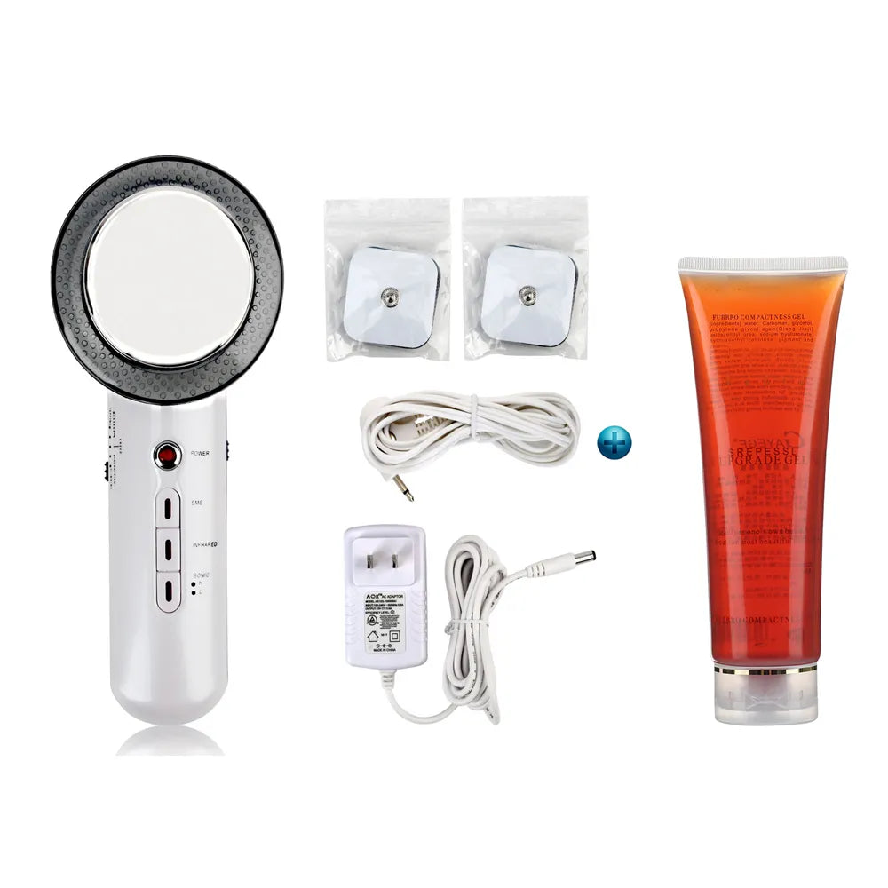 Ultrasound Cavitation EMS Body Slimming Massager Weight Loss Lipo Anti Cellulite Fat Burner Galvanic Infrared Ultrasonic Therapy - RY MARKET PLACE