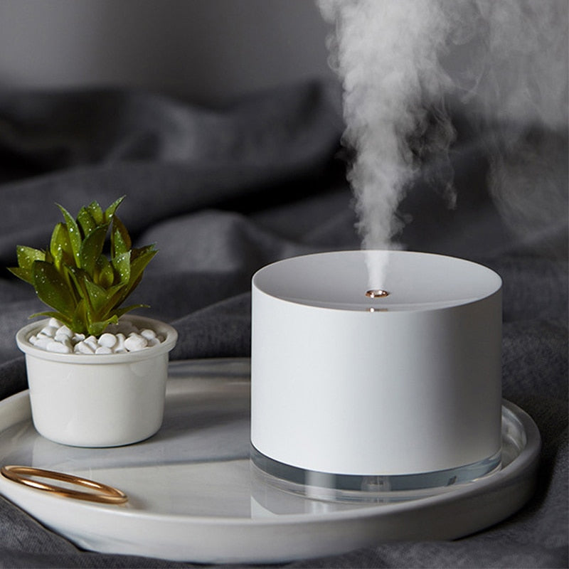 Portable Air Humidifier Wireless 2000mAh Usb Rechargeable Electric Humidifiers Diffuser Cool Mist Maker Night Lamp For Home - RY MARKET PLACE