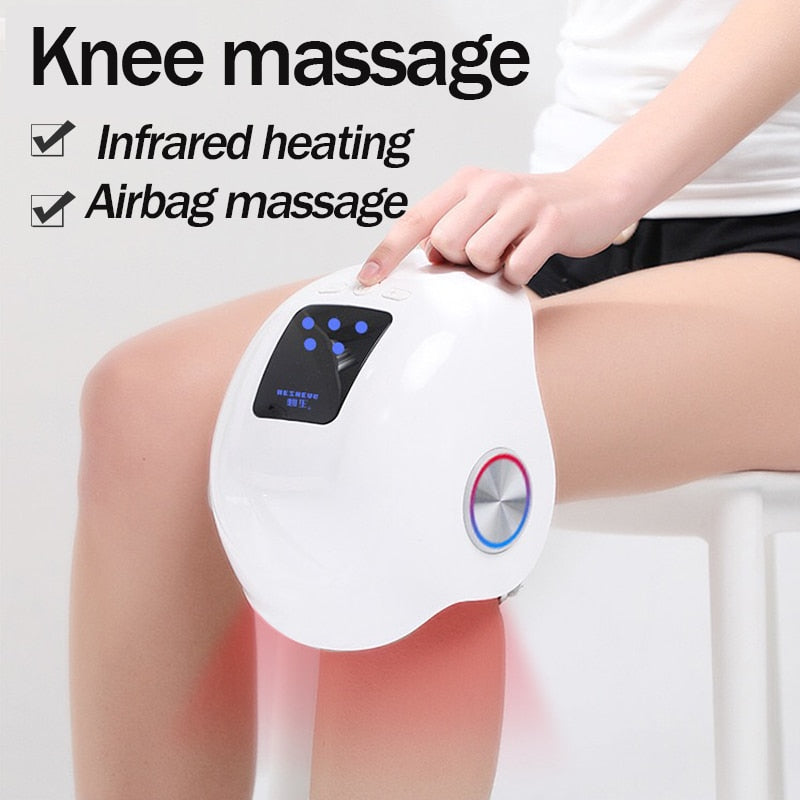 Lifetime Warranty Laser heated air massage knee physiotherapy instrument knee massage rehabilitation pain relief Leg massage - RY MARKET PLACE