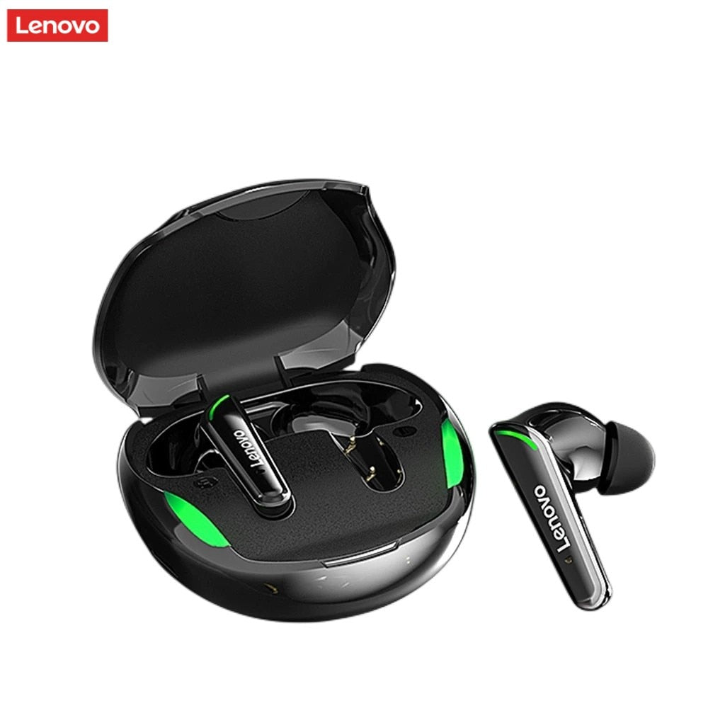 Lenovo XT92 TWS Gaming Earbuds Low Latency Bluetooth Earphones Stereo Wireless 5.1 Bluetooth Headphones Touch Control Headset - RY MARKET PLACE