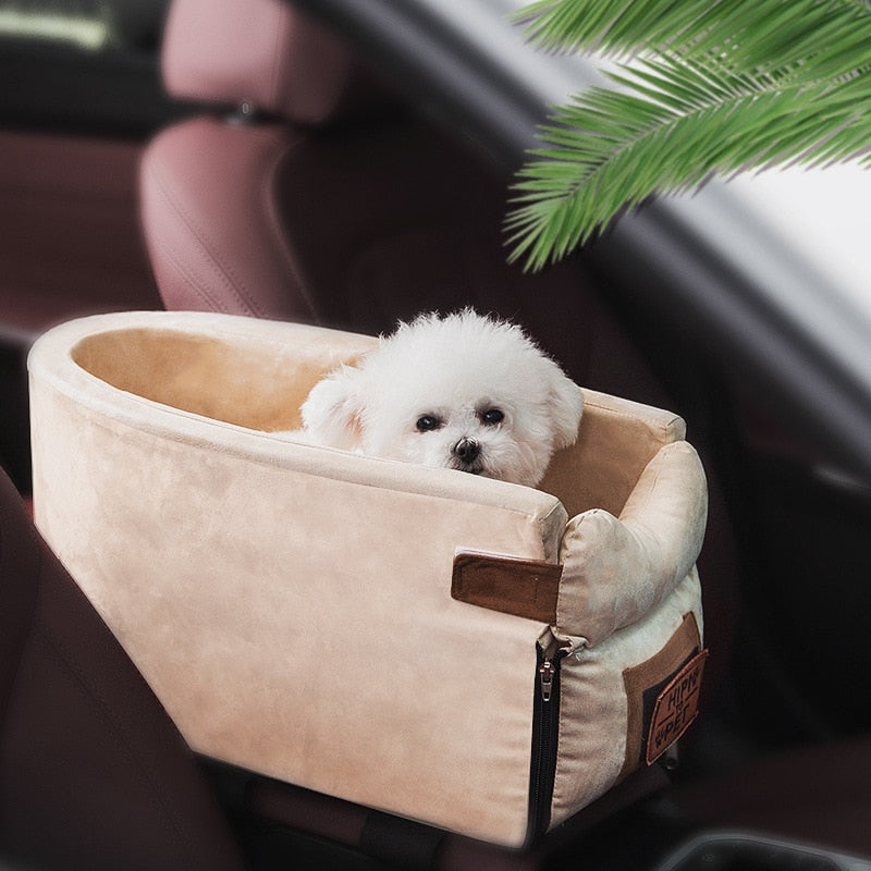 Portable Cat Dog Bed Travel Central Control Car Safety Pet Seat Transport Dog Carrier Protector For Small Dog Chihuahua Teddy - RY MARKET PLACE